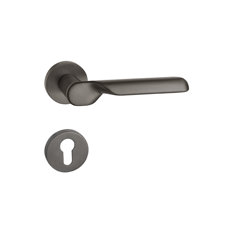Springboard door handle-scratch prevention-feel solid