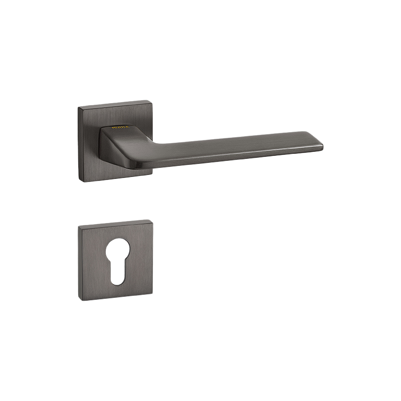 Flat door knob-brass lock-corrosion resistant